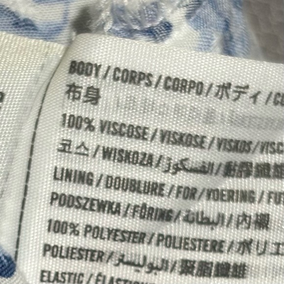 Hollister, baby doll floral easy fit tie-front cropped Y2K coquette peasant XL - Picture 9 of 11